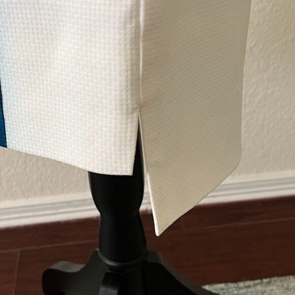 NWT Ted Baker Jamina Blue Beauty V Neck Slim Fit Tunic Dress Floral S-z 1, US-4 - Picture 9 of 16